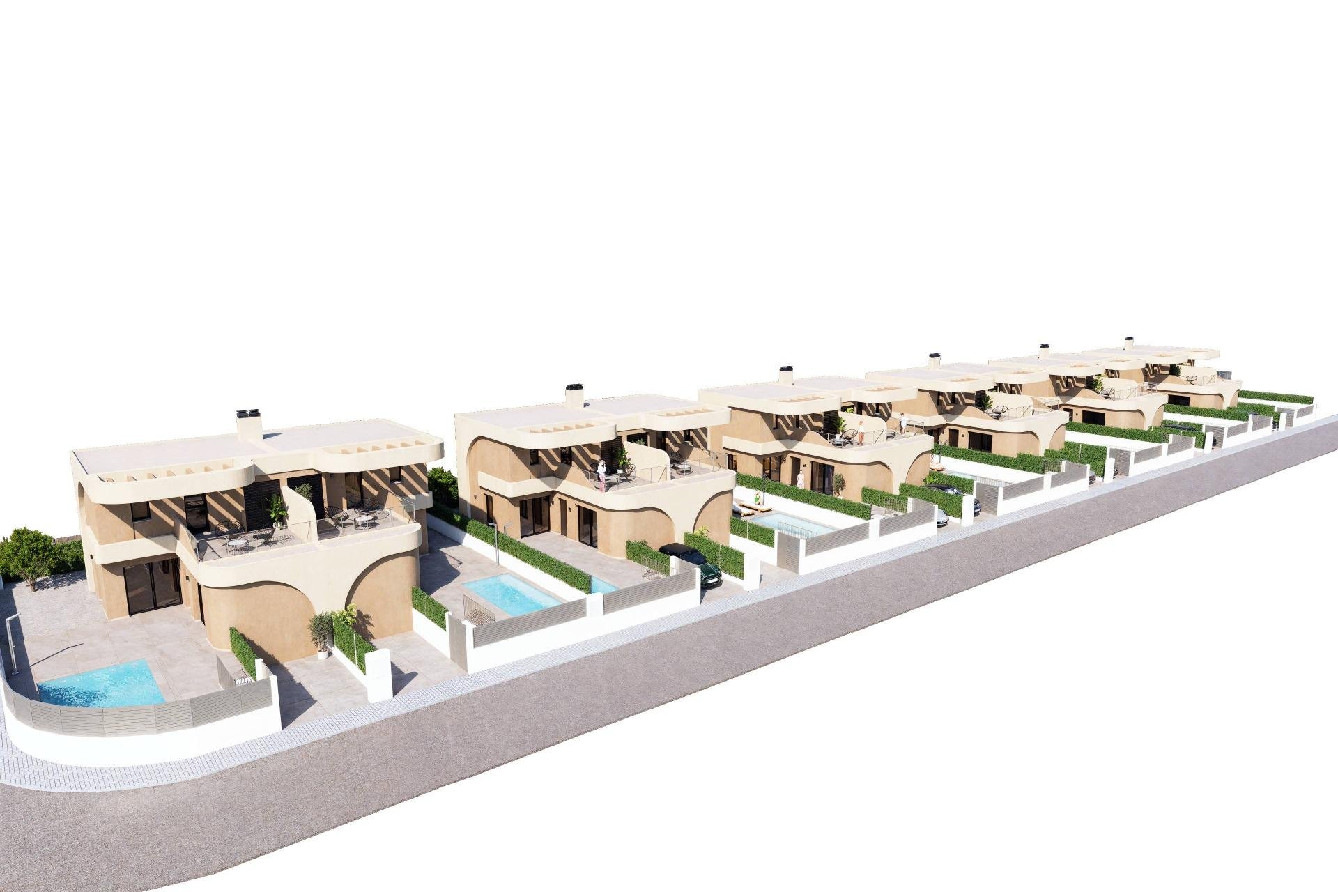 Nowy budynek - Semidetached - Daya Nueva - Pueblo