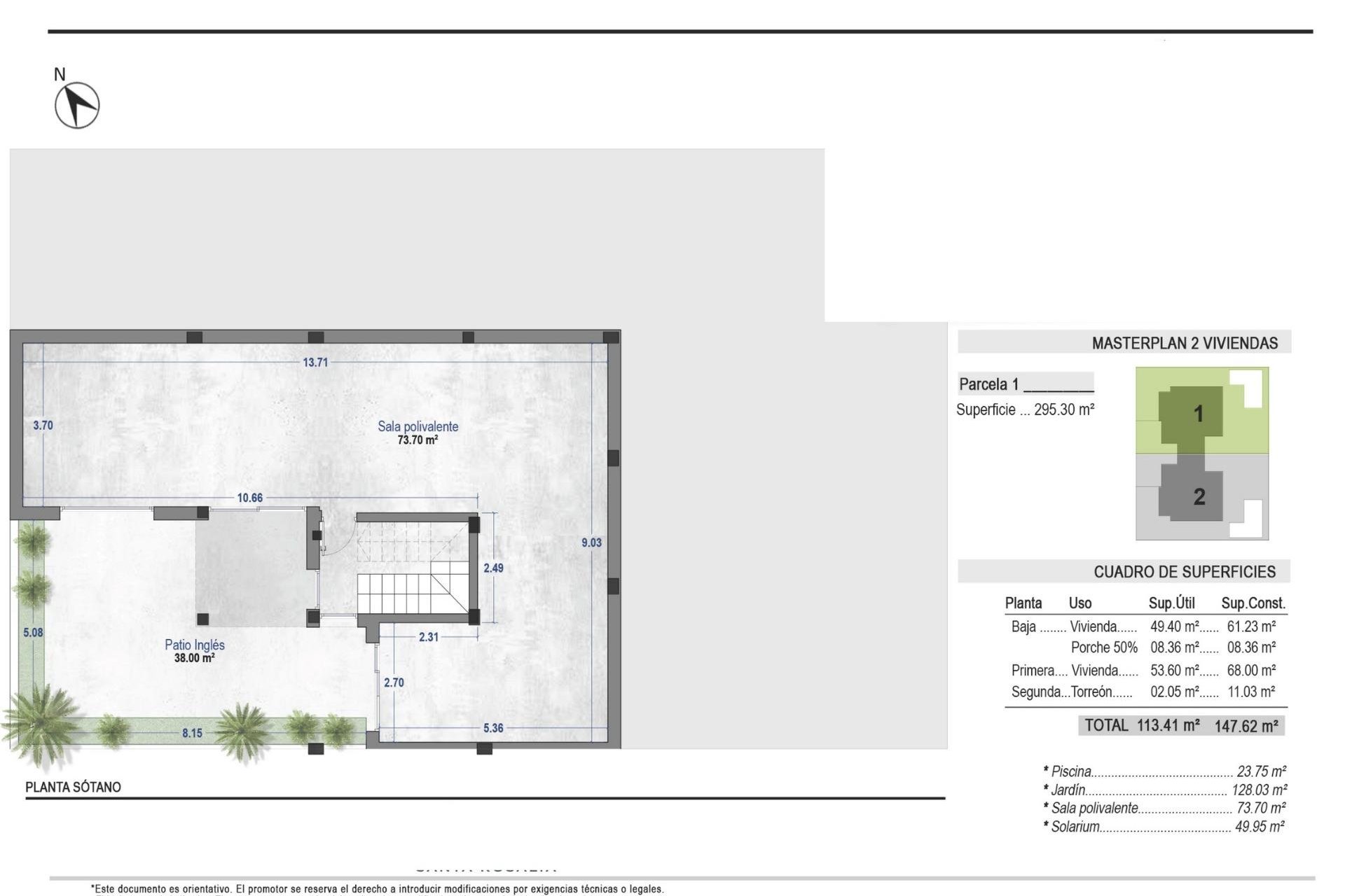 Nowy budynek - Semidetached - Torre Pacheco - Santa Rosalia Lake And Life Resort