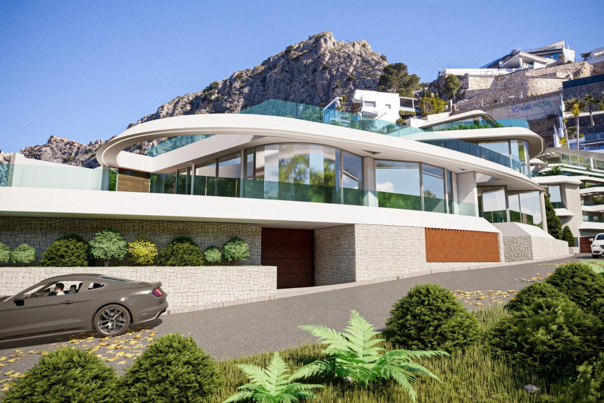 Nowy budynek - Villa - Calpe - Mascarat