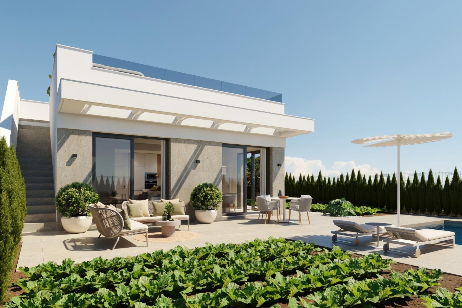 Nowy budynek - Villa - Fuente Álamo - Hacienda Del Álamo Golf