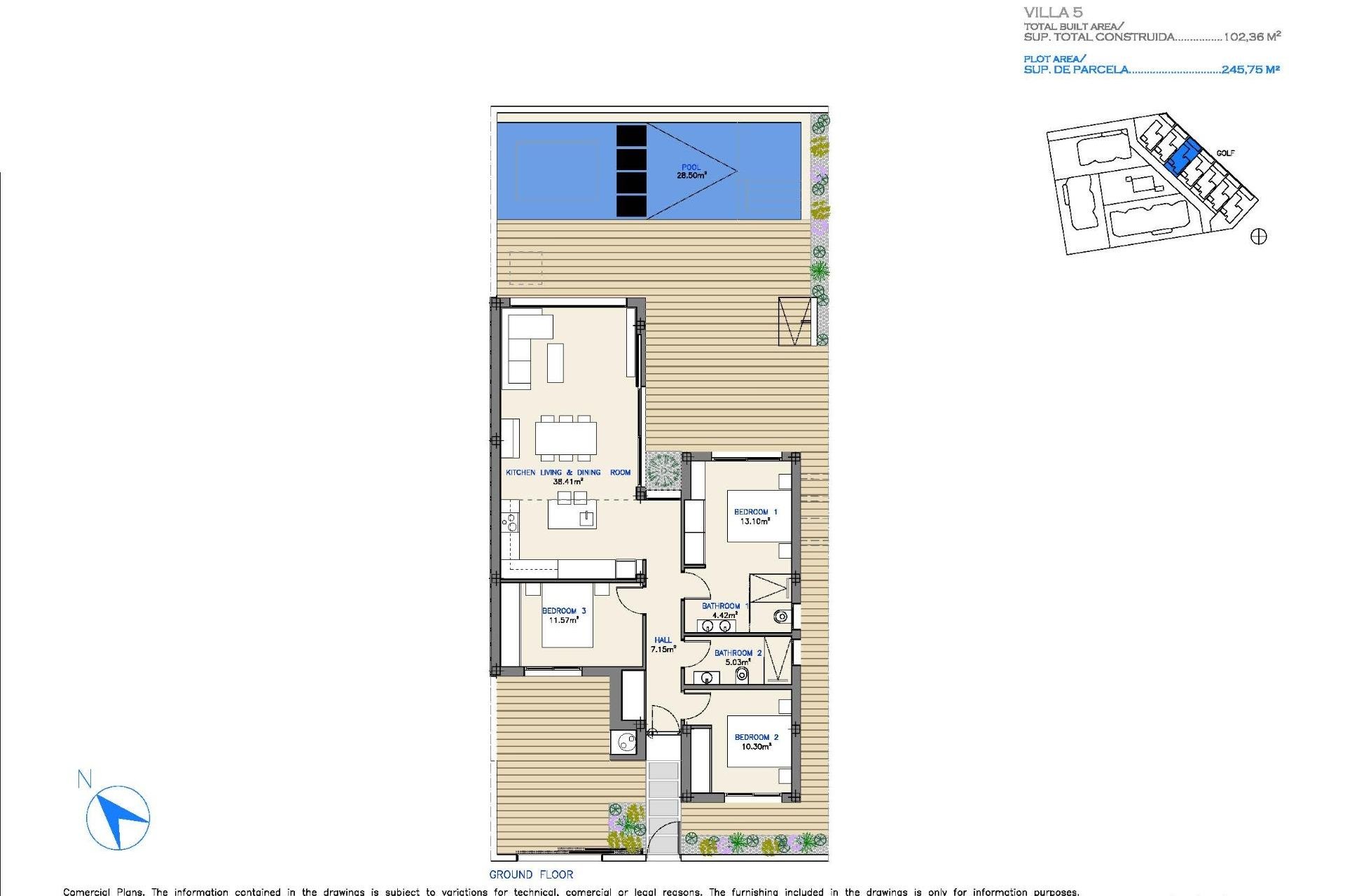 Nowy budynek - Villa - Los Alcázares - Serena Golf