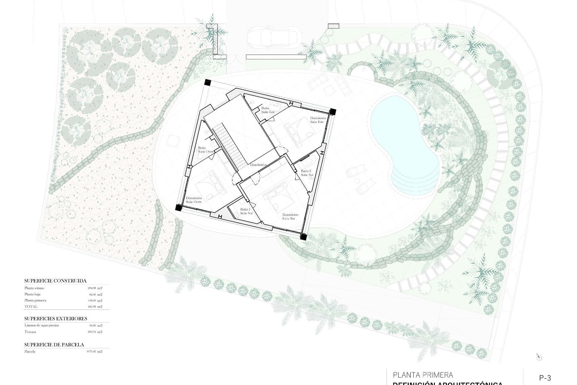 Nowy budynek - Villa - Orihuela - Las Colinas Golf
