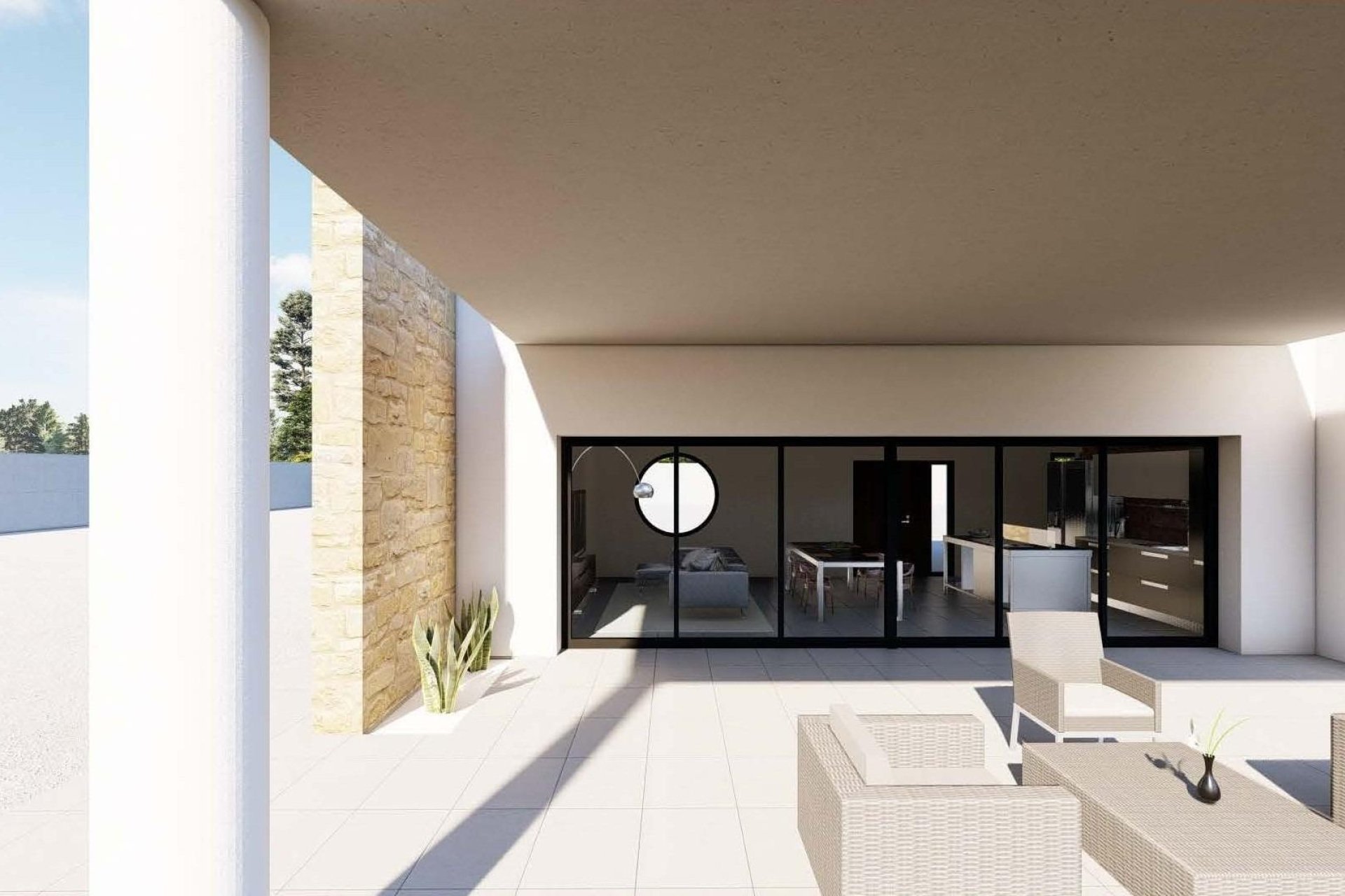 Nowy budynek - Villa - Pinoso - Campo