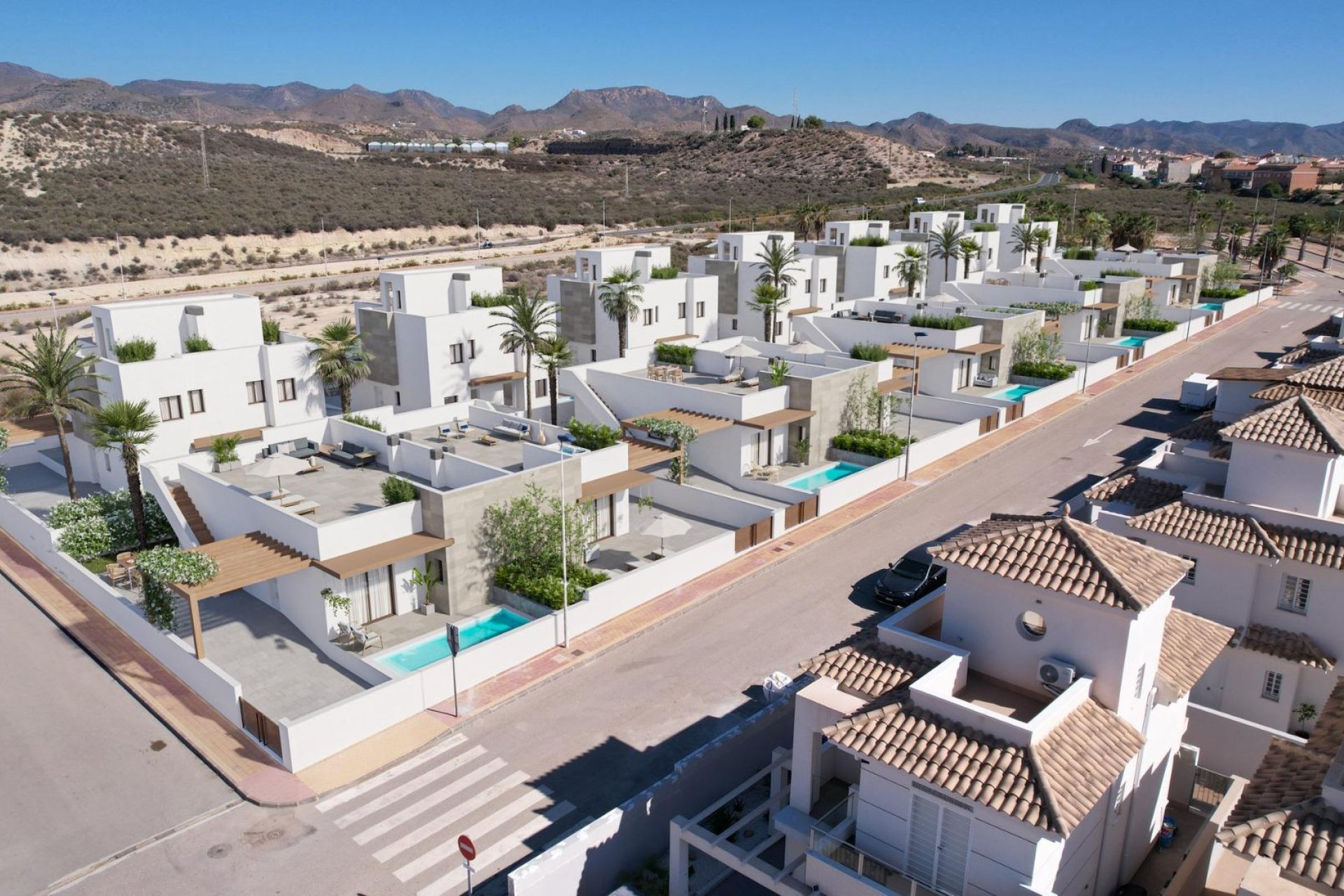 Nowy budynek - Villa - Puerto de Mazarron - Caleñares