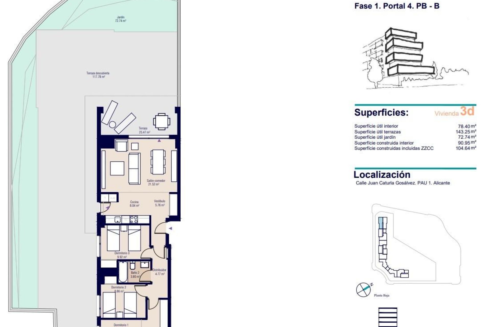 Obra nueva - Apartamento  - Alicante - PAU 1