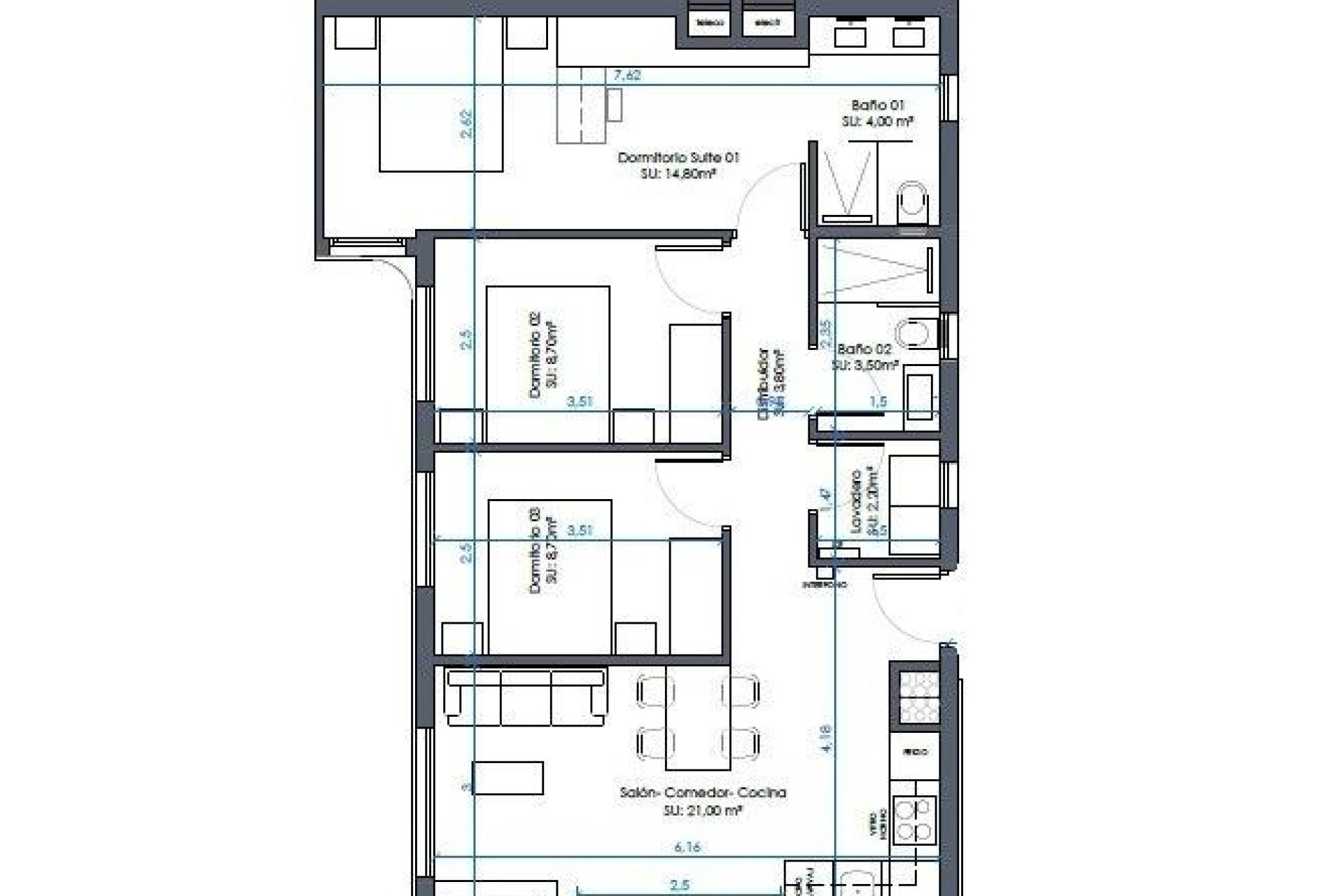 Obra nueva - Apartamento  - Guardamar del Segura - Camino del Puerto