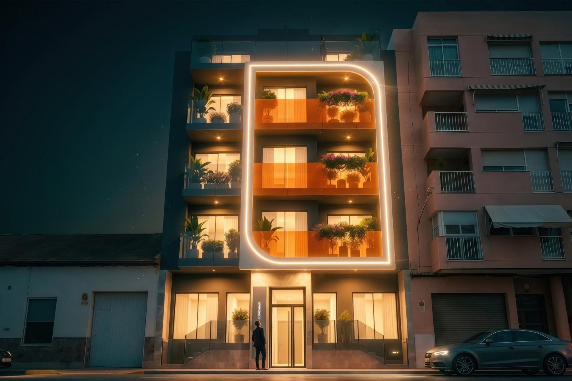 Obra nueva - Apartamento  - Guardamar del Segura - Centro