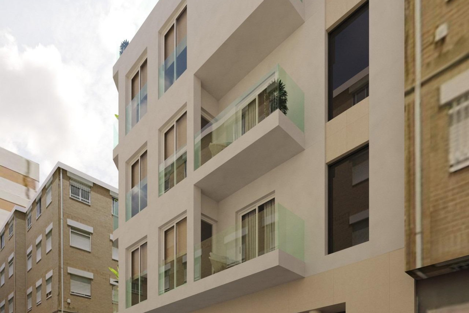 Obra nueva - Apartamento  - Guardamar del Segura - Centro