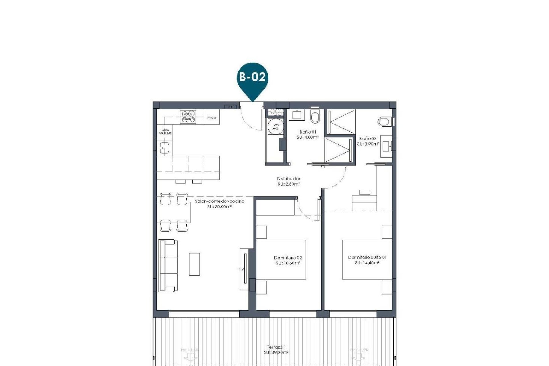 Obra nueva - Apartamento  - Los Alcázares - Serena Golf