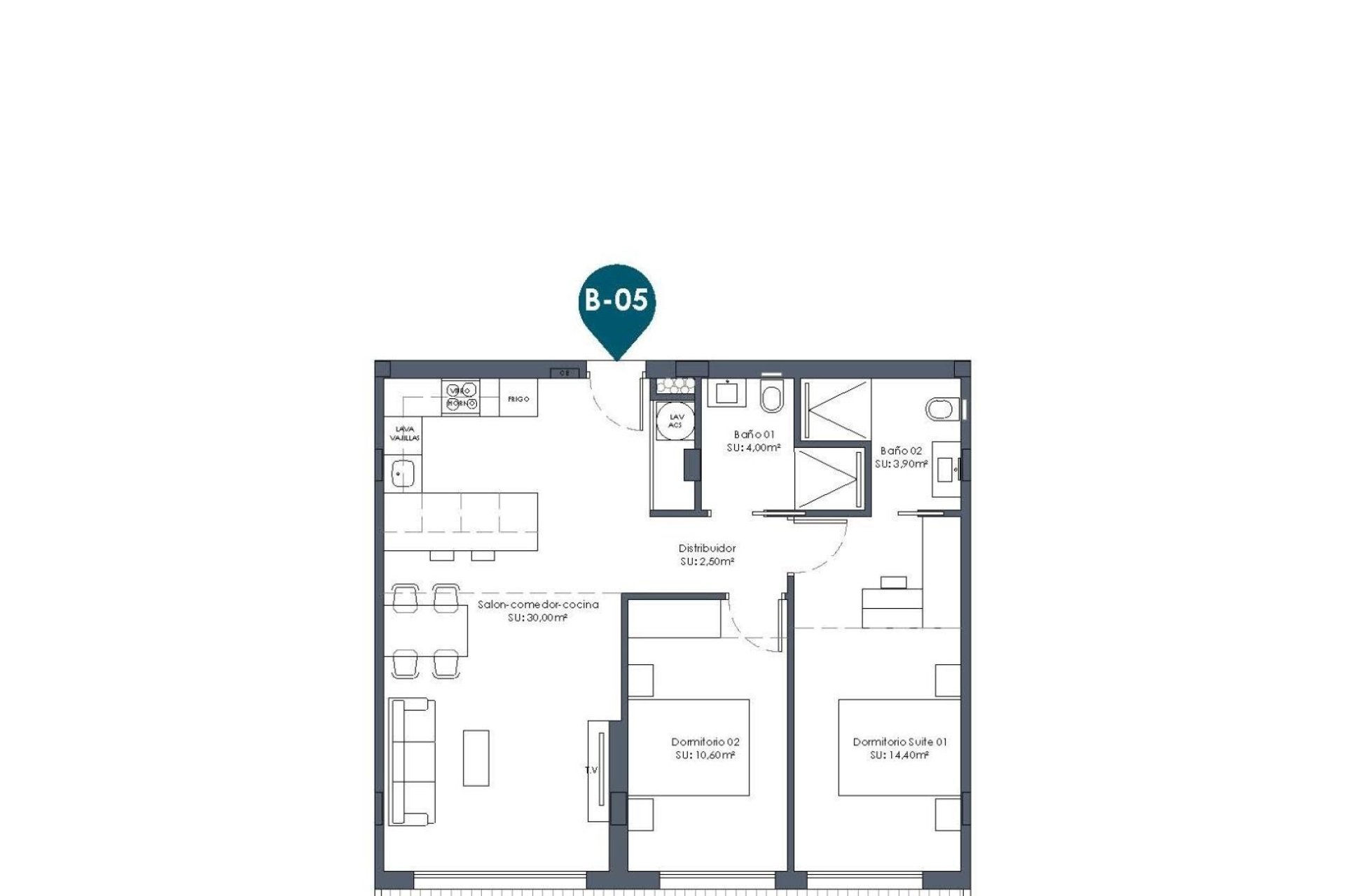 Obra nueva - Apartamento  - Los Alcázares - Serena Golf