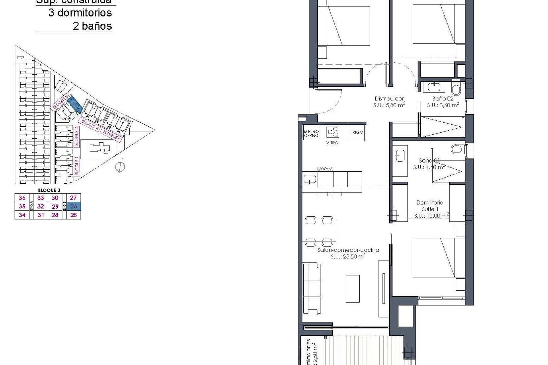 Obra nueva - Apartamento  - Los Alcázares - Serena Golf