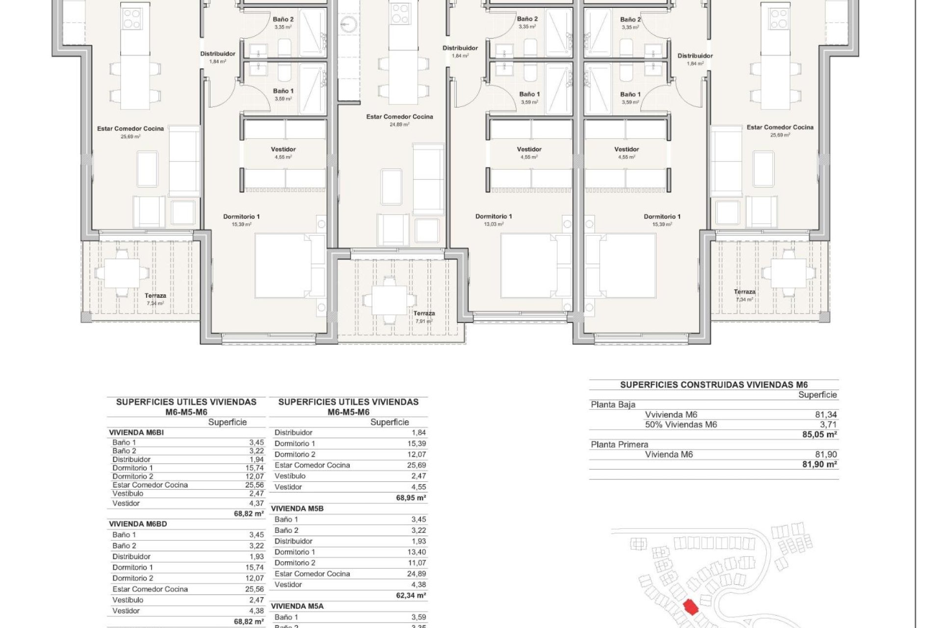 Obra nueva - Apartamento  - Mojacar - Playa De Macenas