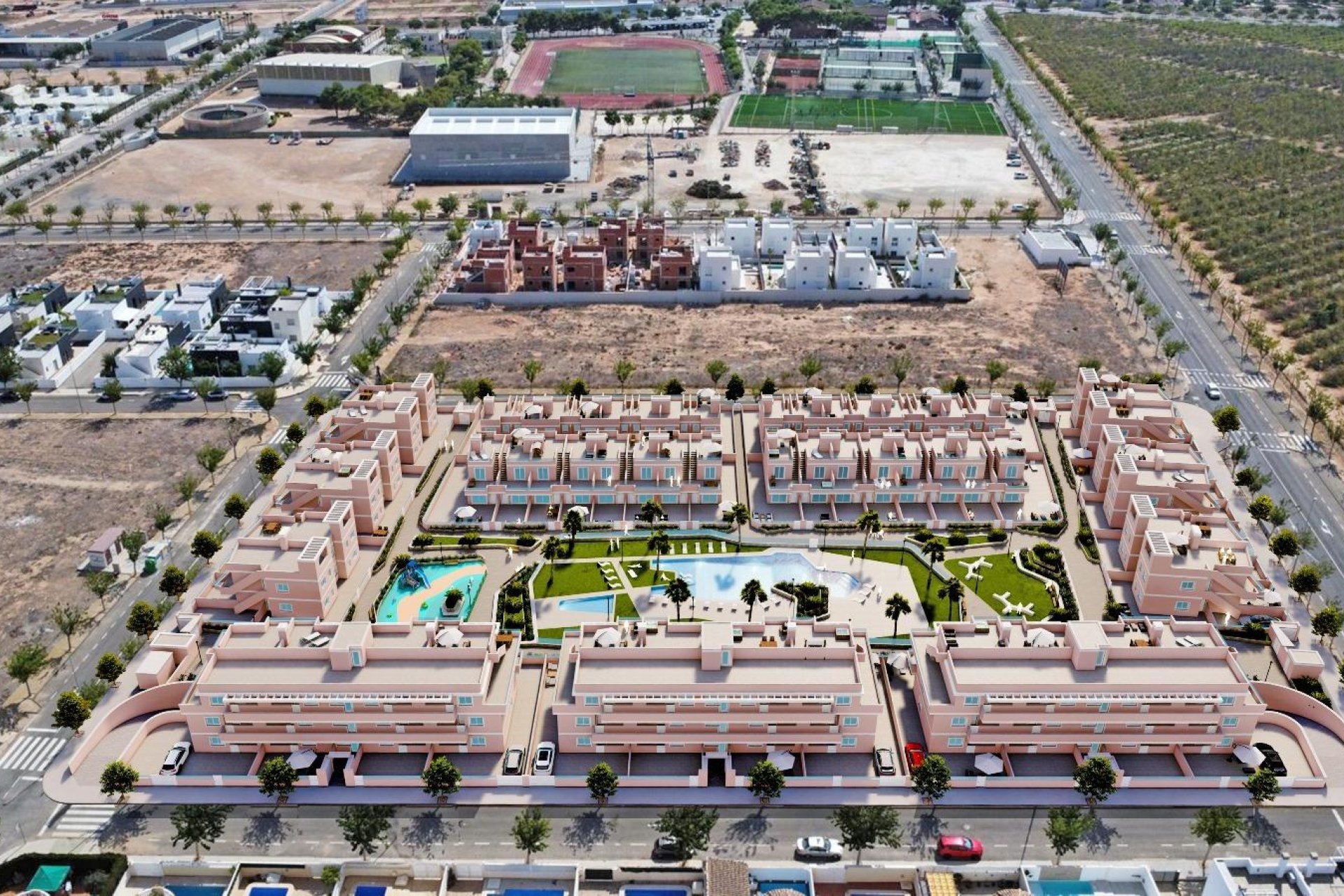 Obra nueva - Apartamento  - Pilar de la Horadada - Lo Monte