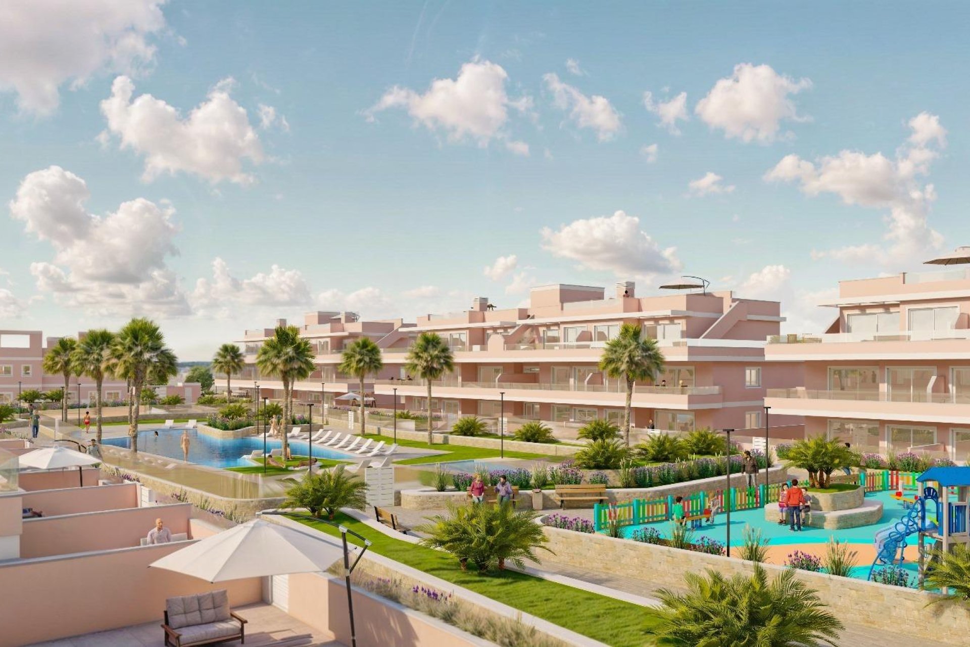 Obra nueva - Apartamento  - Pilar de la Horadada - Lo Monte