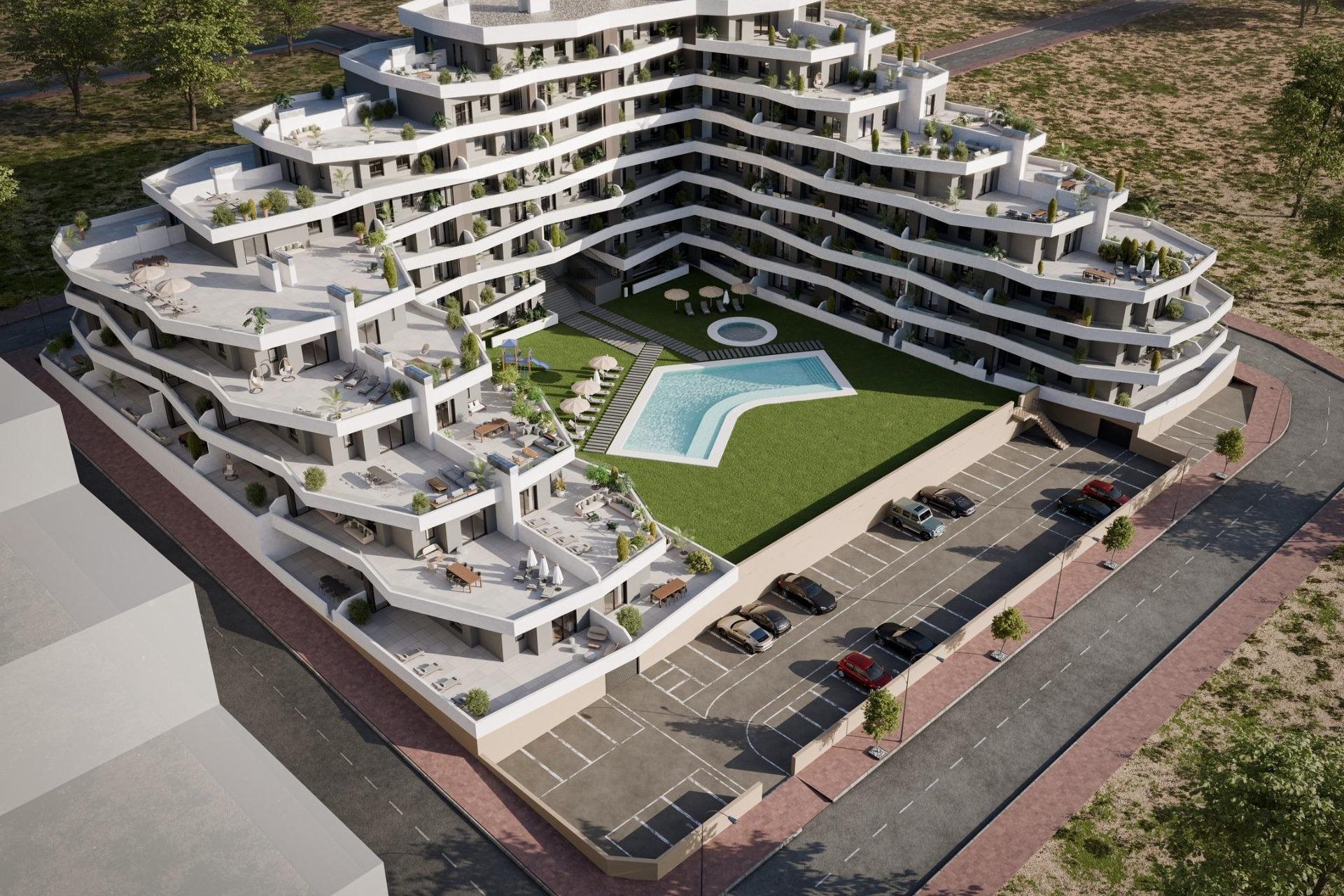 Obra nueva - Apartamento  - San Miguel de Salinas - Pueblo
