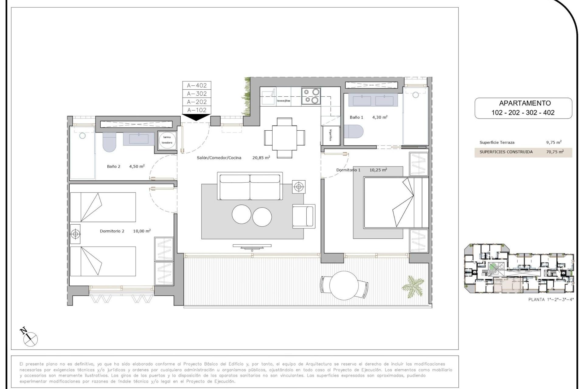 Obra nueva - Apartamento  - San Pedro del Pinatar - Lo Pagan