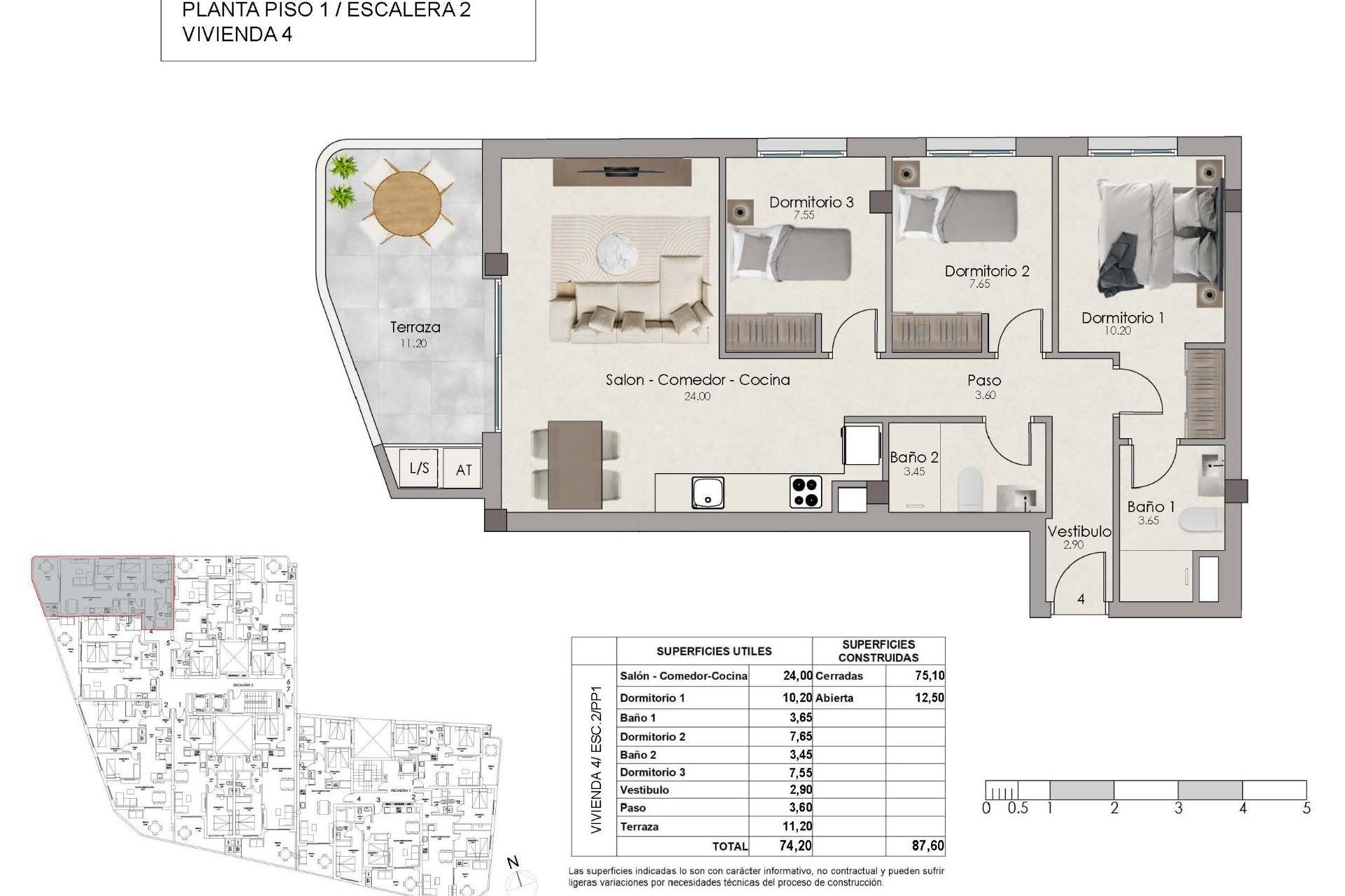 Obra nueva - Apartamento  - Santa Pola - Estacion de autobuses