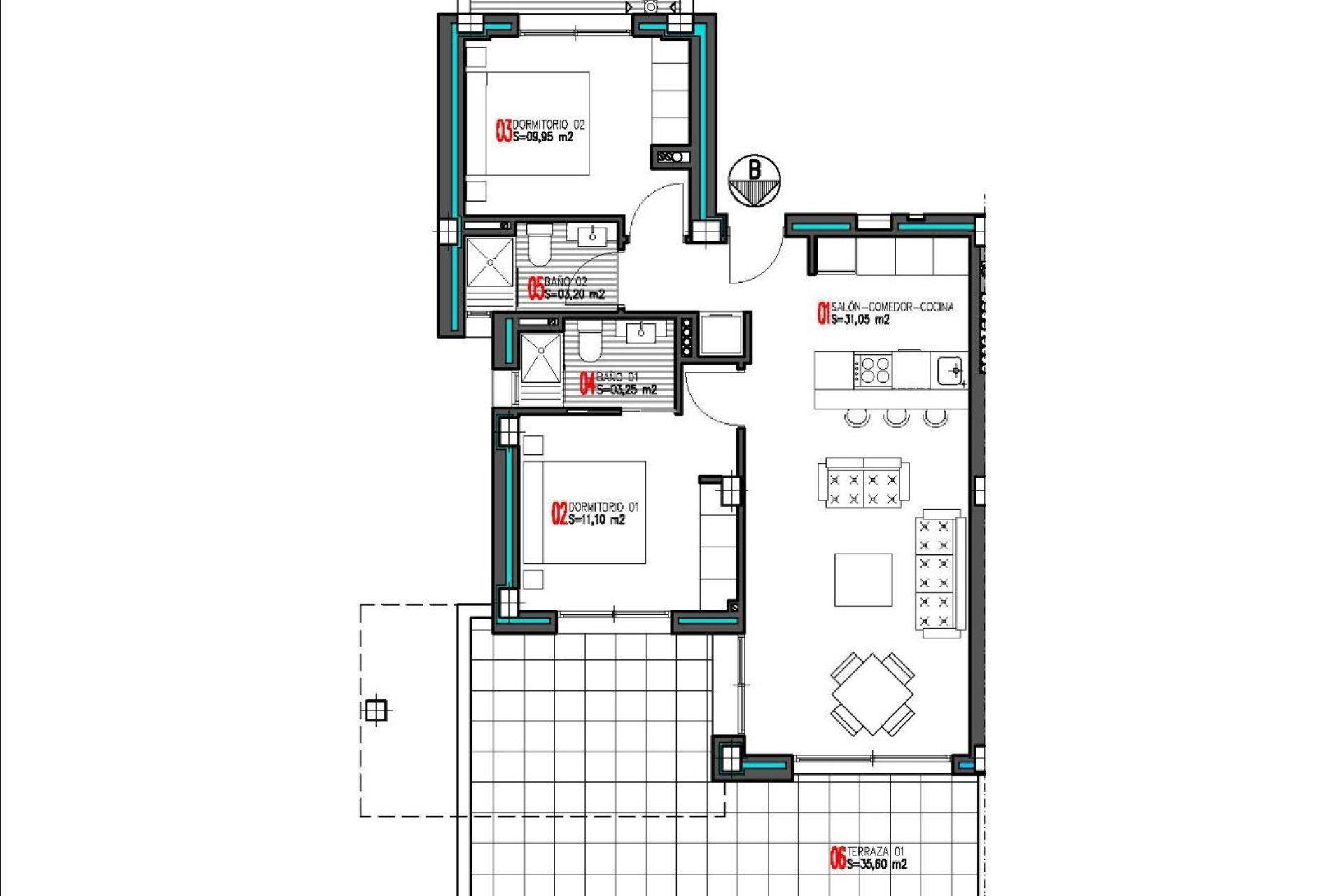 Obra nueva - Apartamento  - Torrevieja - Aguas Nuevas