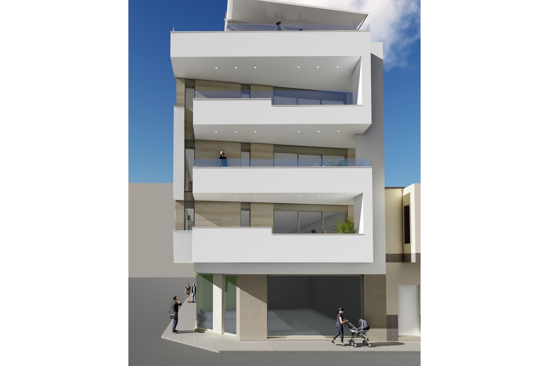 Obra nueva - Apartamento  - Torrevieja - Playa del Cura