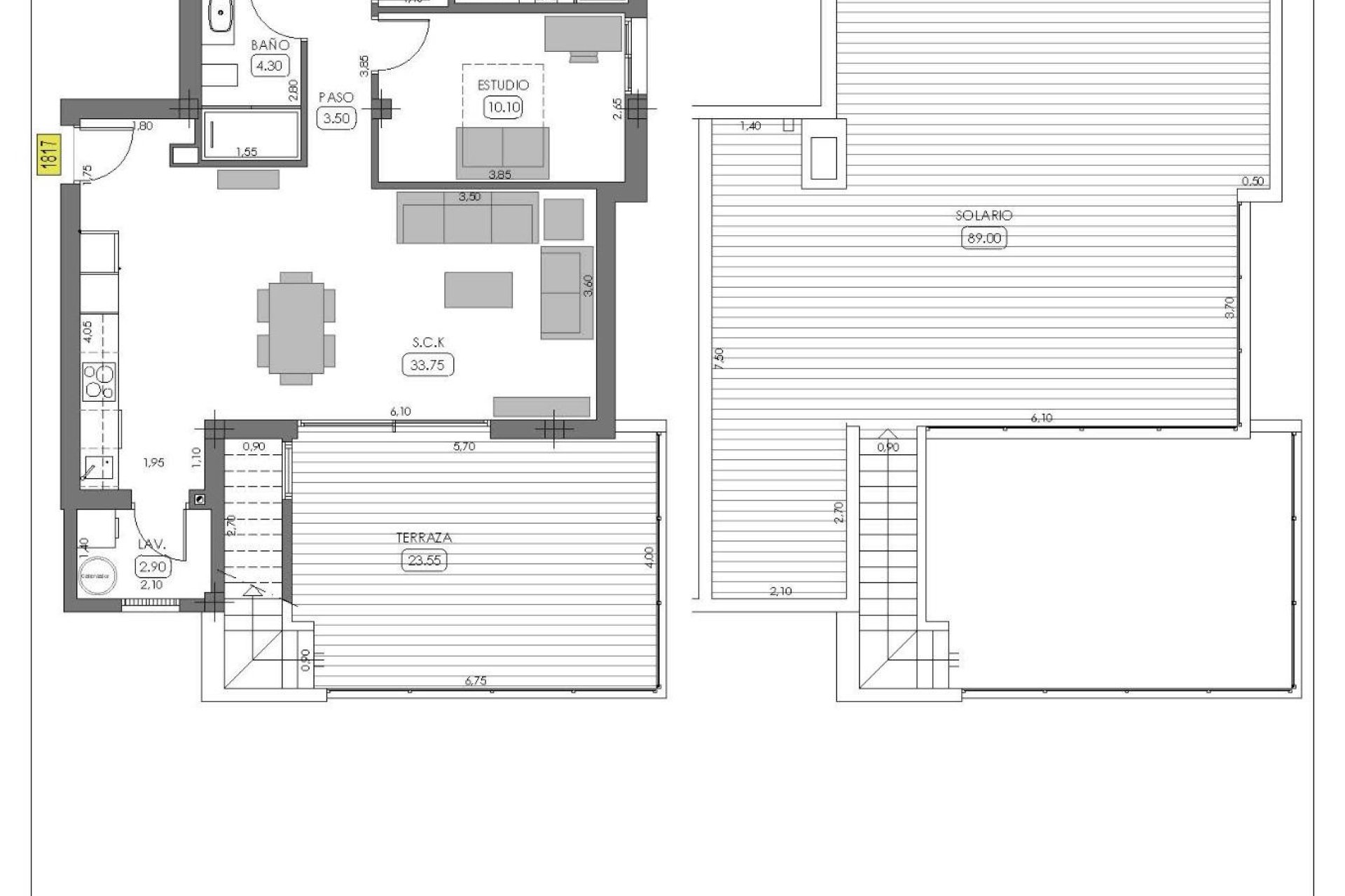 Obra nueva - Bungalow - Algorfa - La Finca Golf