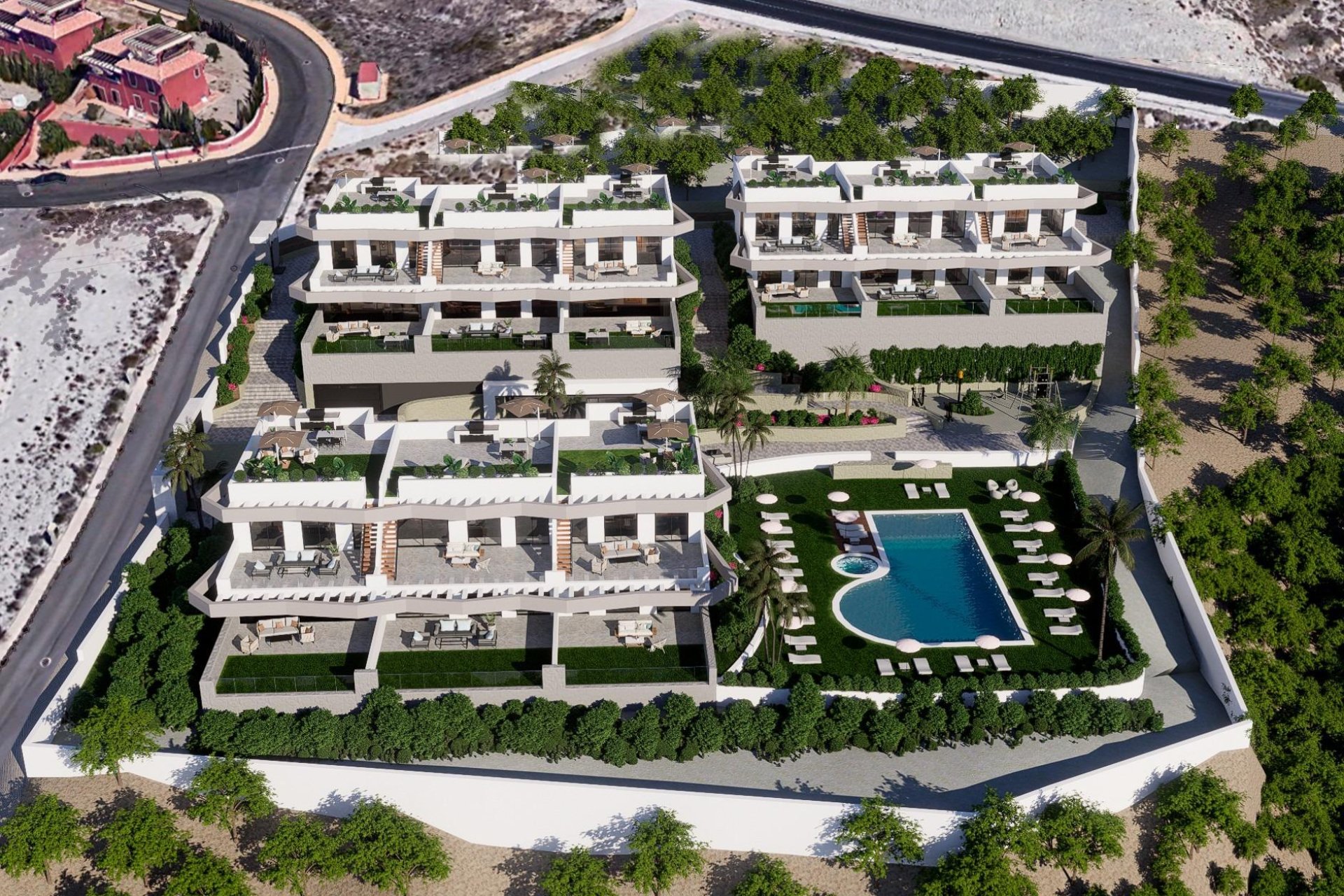 Obra nueva - Bungalow en la planta superior - Finestrat - Balcón De Finestrat