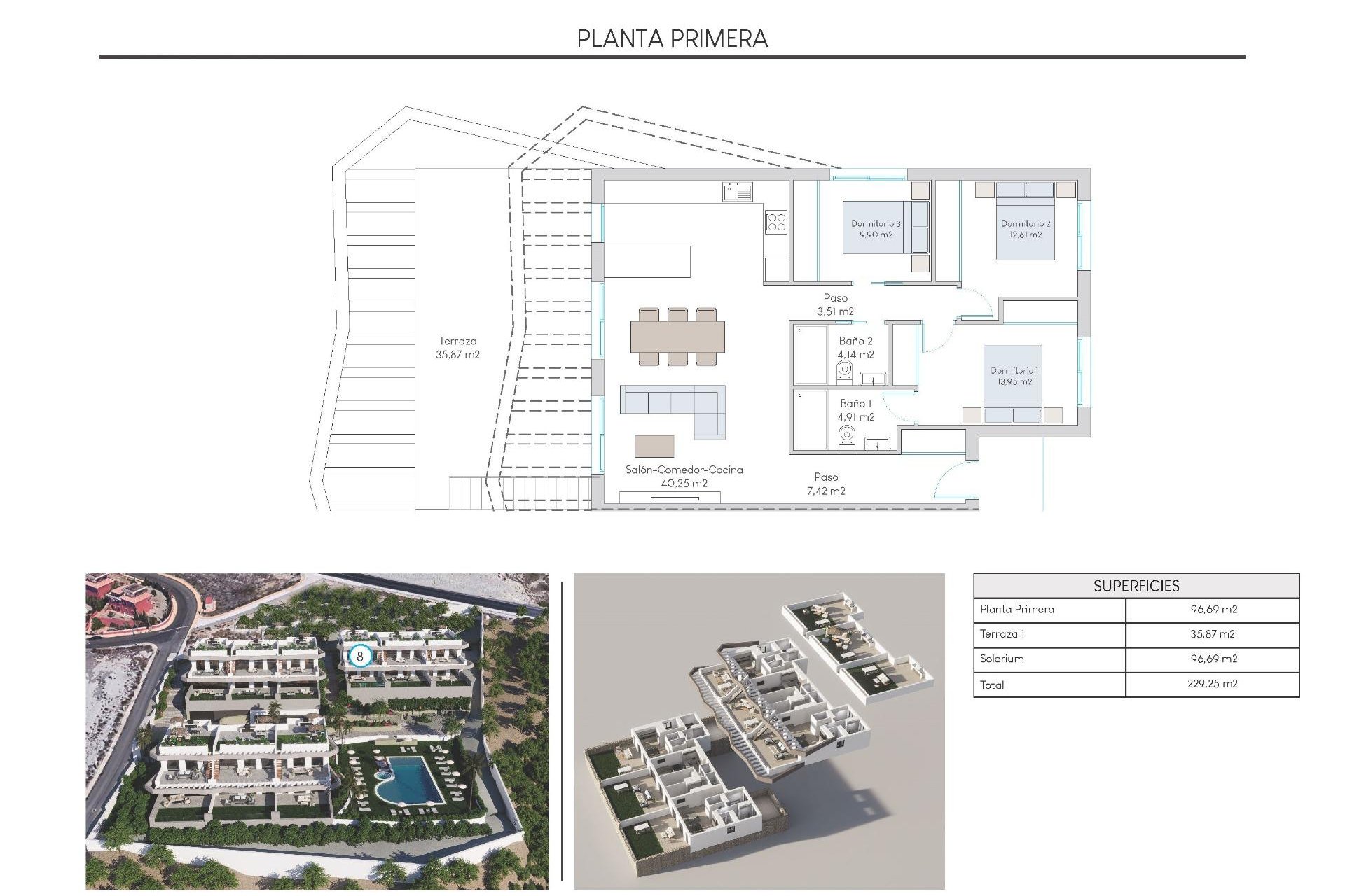 Obra nueva - Bungalow en la planta superior - Finestrat - Balcón De Finestrat