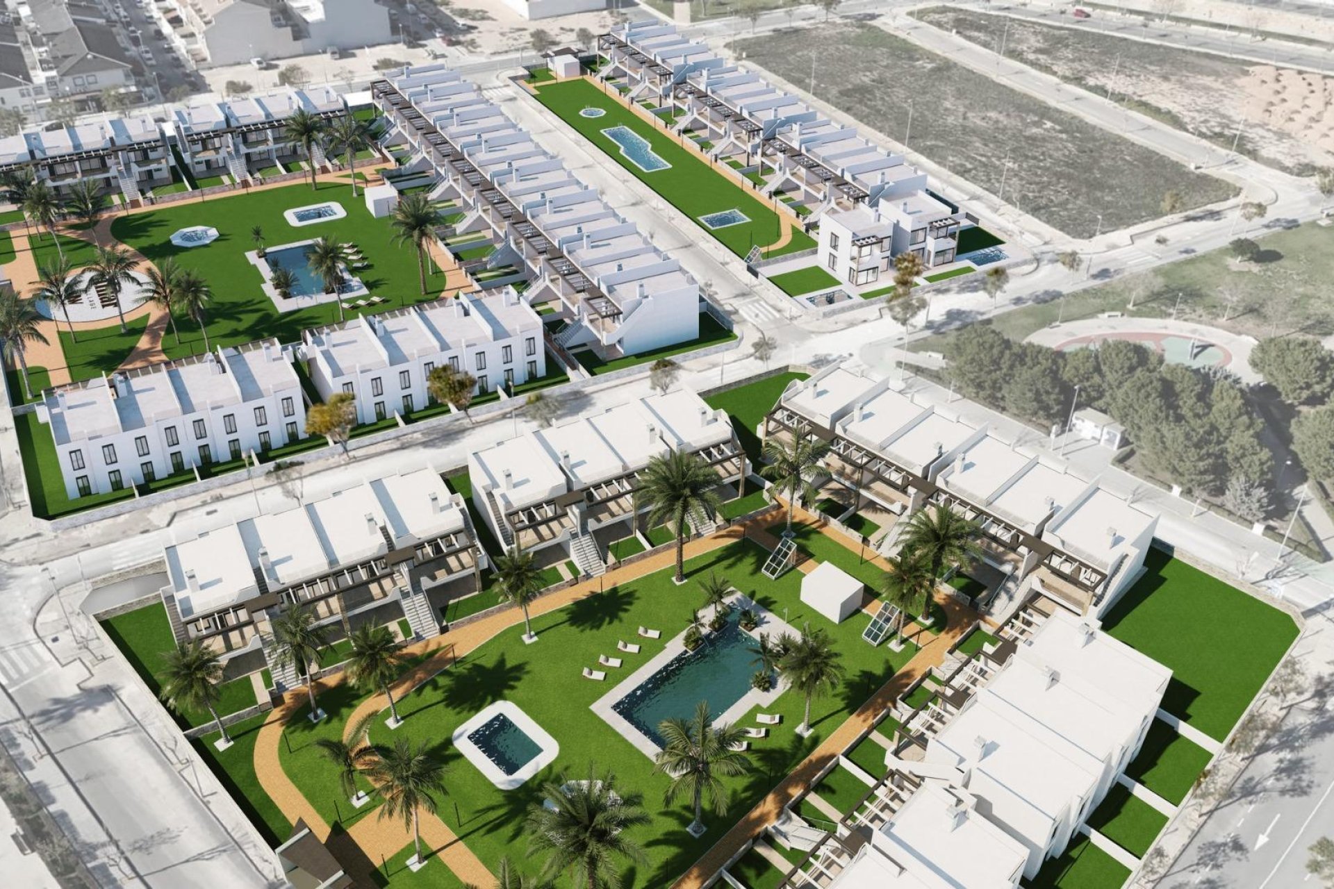 Obra nueva - Bungalow en la planta superior - Pilar de la Horadada - pueblo