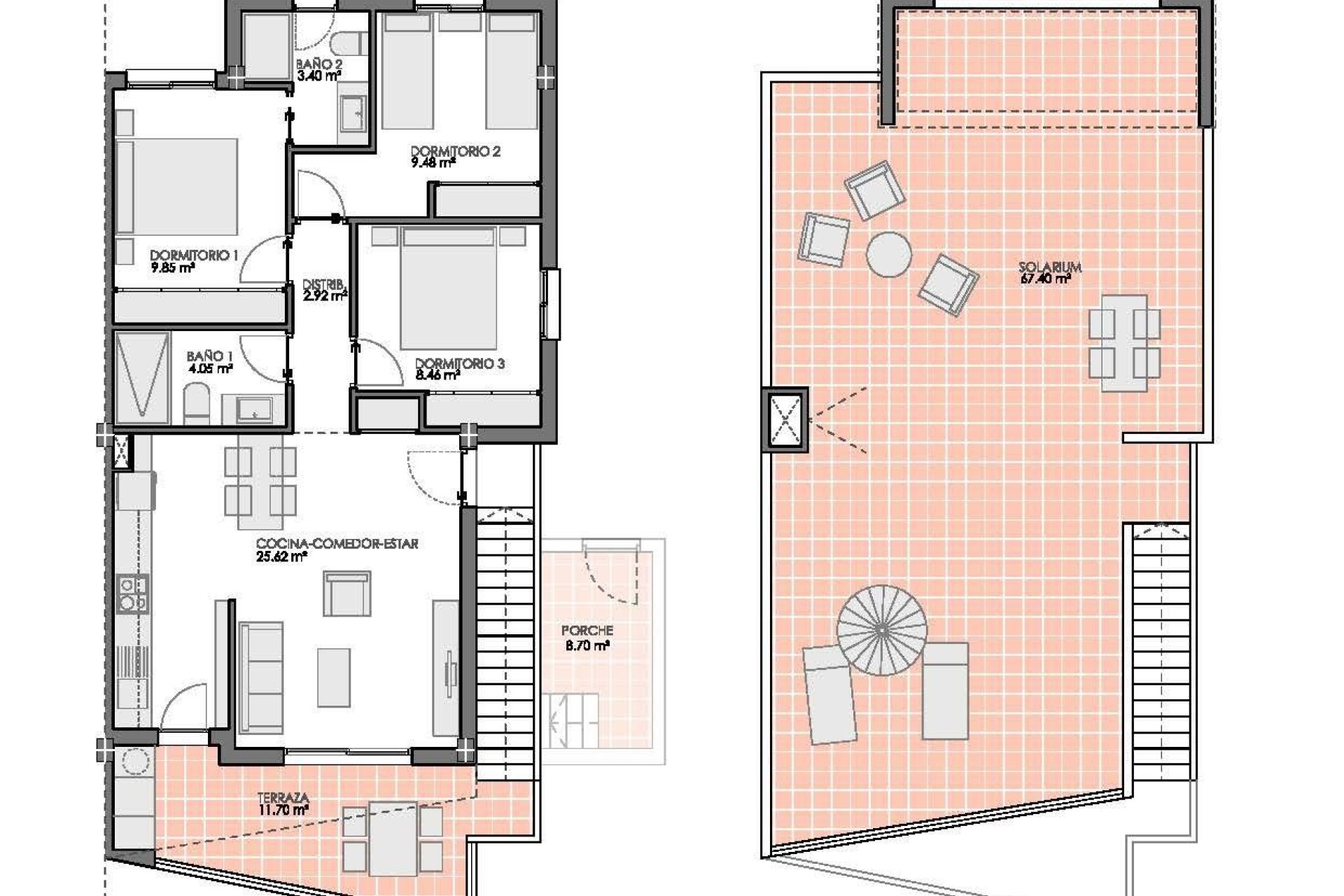 Obra nueva - Bungalow - Pilar de la Horadada - Lo Romero Golf