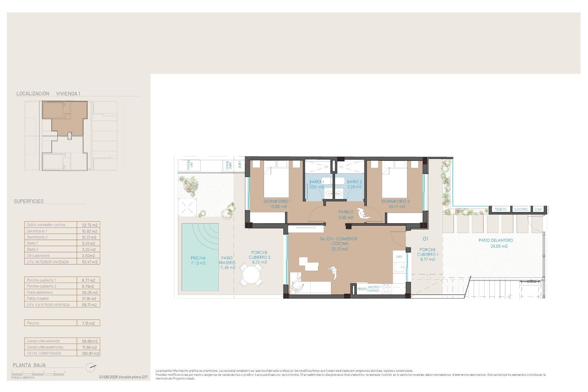Obra nueva - Bungalow - San Pedro del Pinatar - Molino de Chirrete