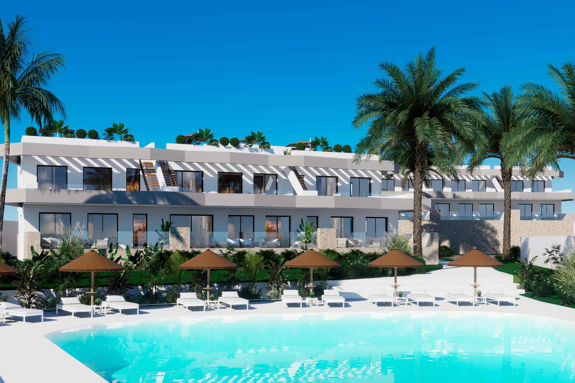 Obra nueva - bungalows - FINESTRAT