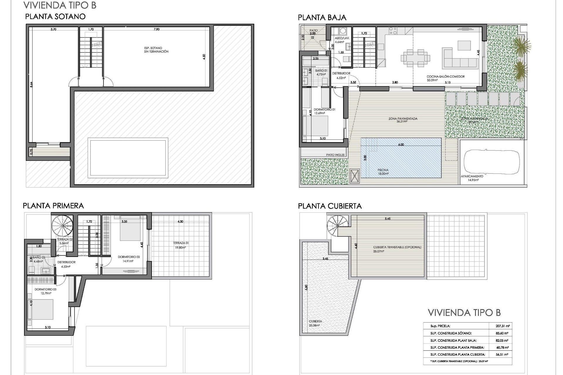 Obra nueva - Quad  - Bigastro - Loma Alta