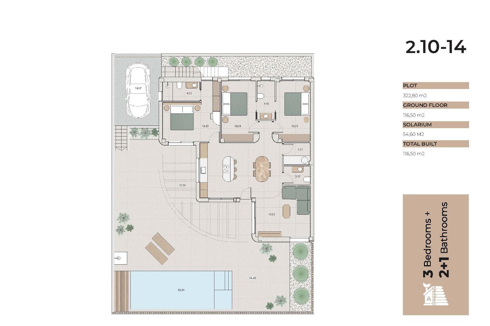 Obra nueva - Villa - Algorfa - La Finca Golf