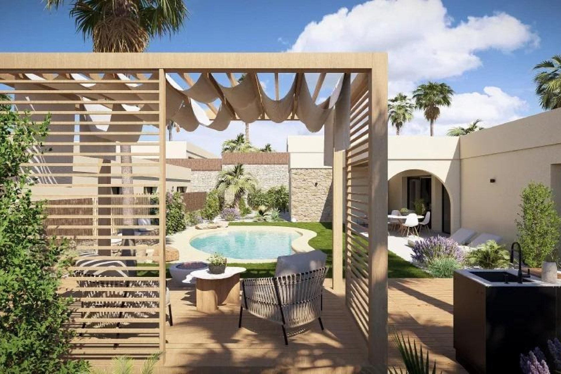 Obra nueva - Villa - Baños y Mendigo - Altaona Golf