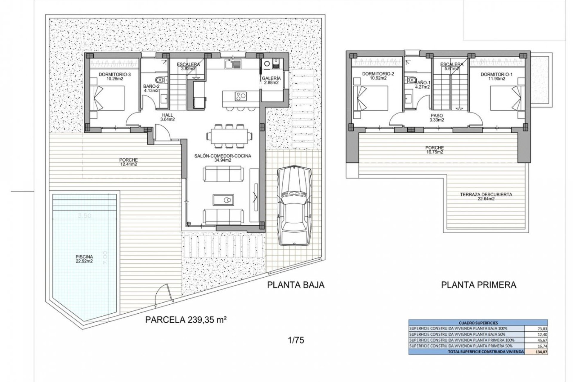 Obra nueva - Villa - Benijofar - Polideportivo