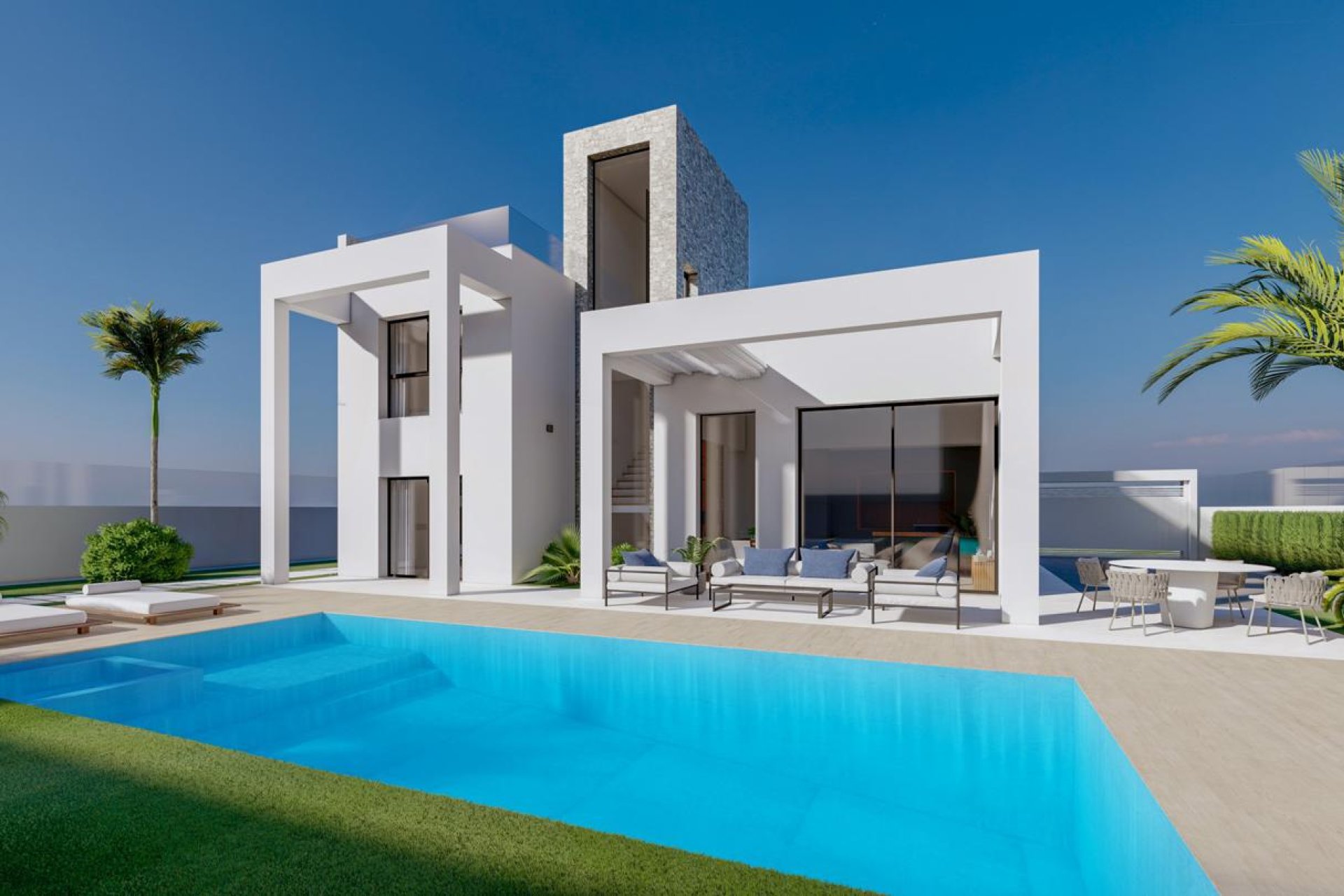 Obra nueva - Villa - Finestrat - Campana Garden