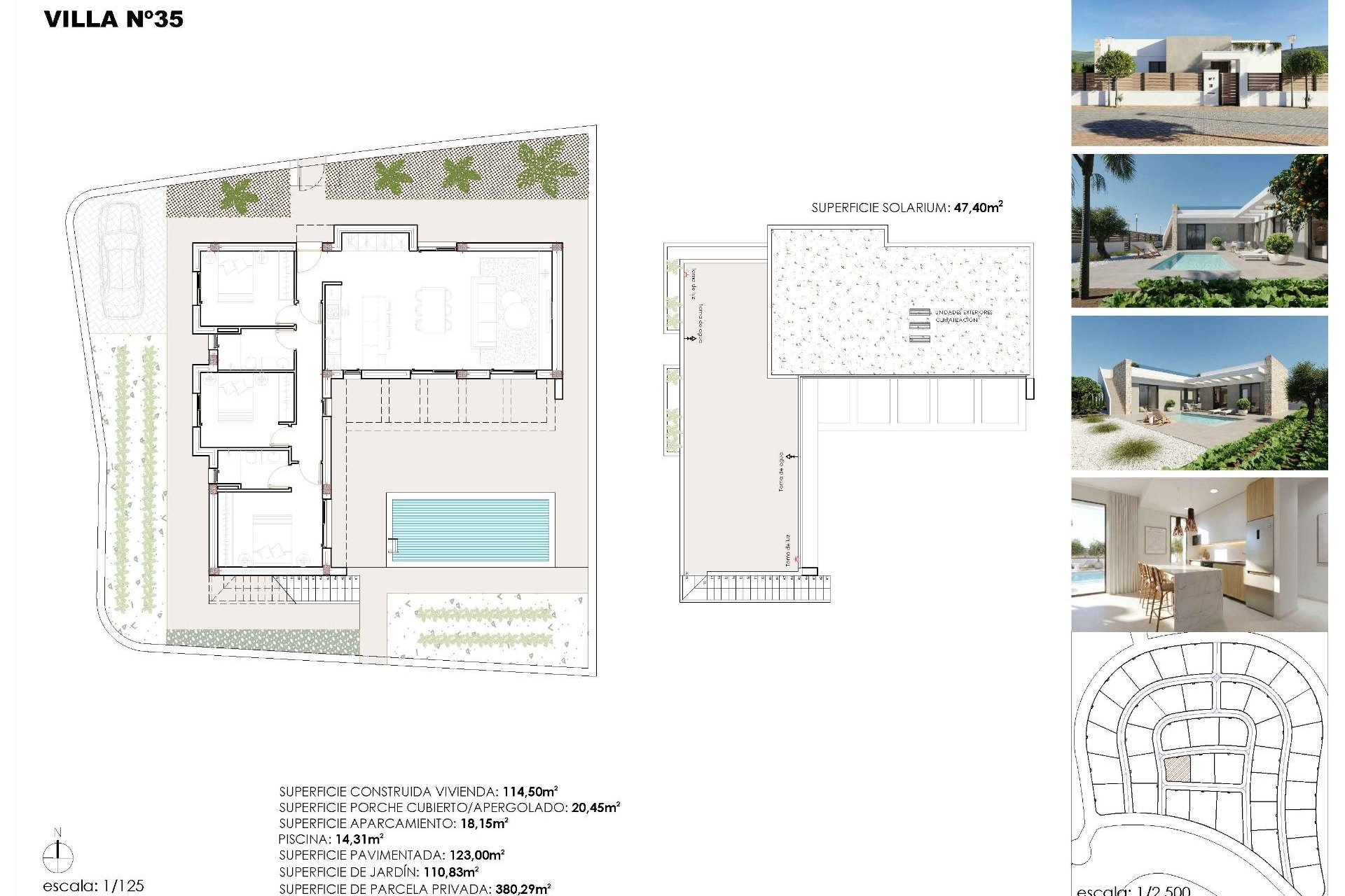 Obra nueva - Villa - Fuente Álamo - Hacienda del Alamo