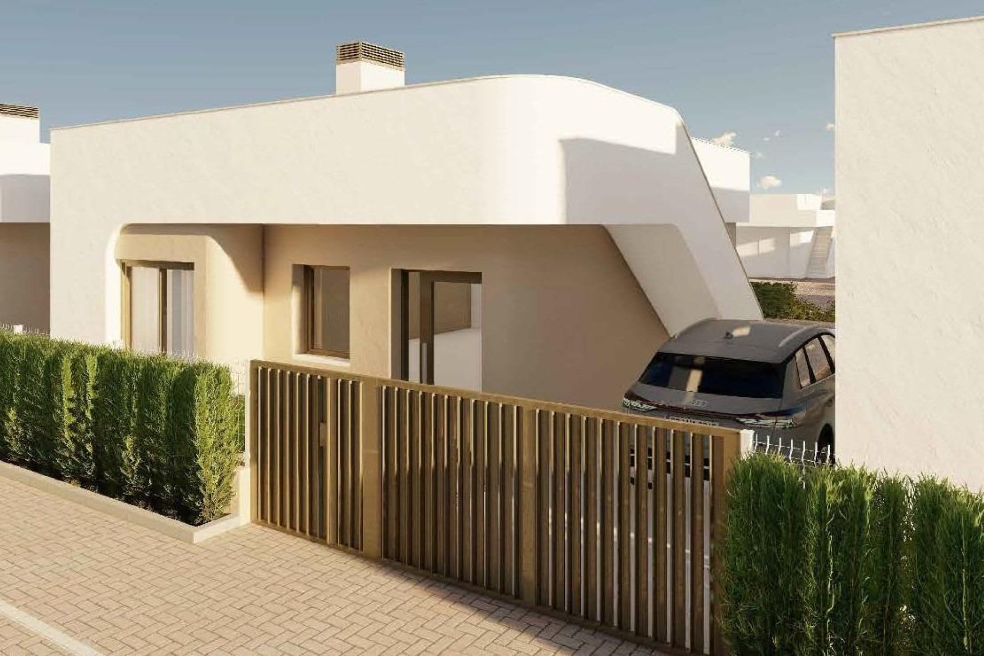Obra nueva - Villa - Fuente Álamo - Hacienda del Alamo