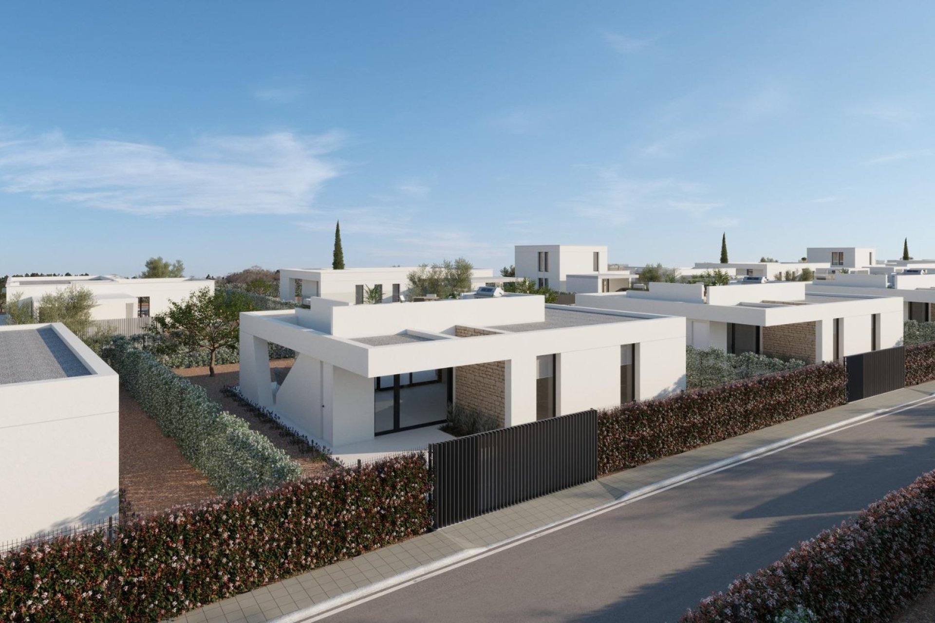 Obra nueva - Villa - Fuente Álamo - Hacienda del Alamo
