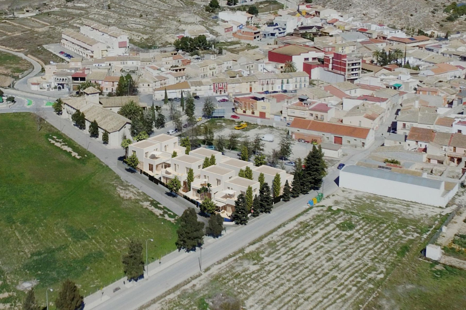 Obra nueva - Villa - Hondón de las Nieves - Centro