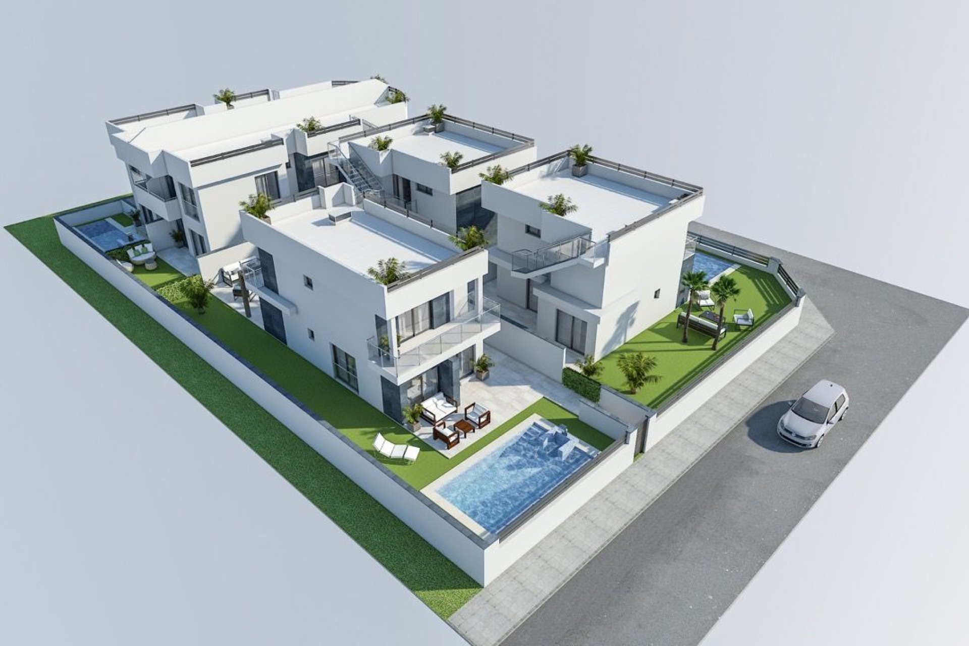 Obra nueva - Villa - Los Alcázares - Centro