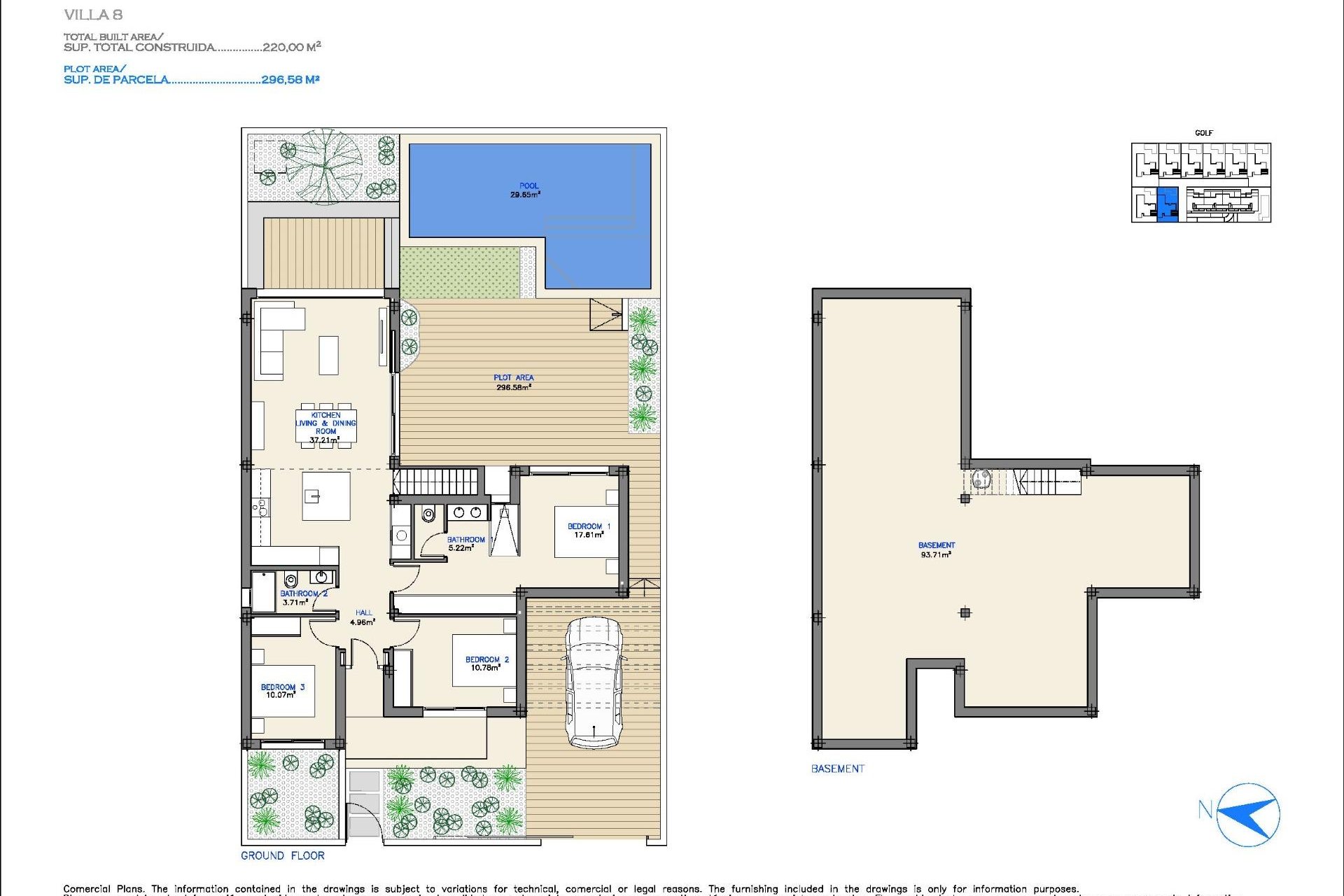 Obra nueva - Villa - Los Alcázares - Serena Golf