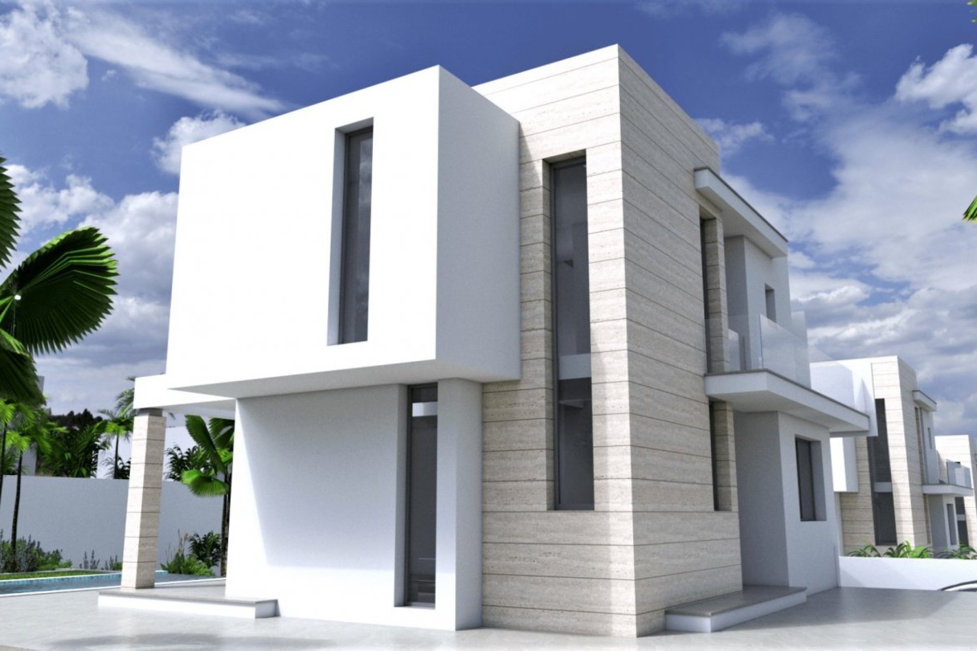 Obra nueva - Villa - Torrevieja - Aguas Nuevas