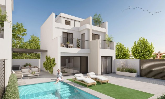 Villa - Nieuwbouw Woningen - Los Alcázares - Playa la Atascadera