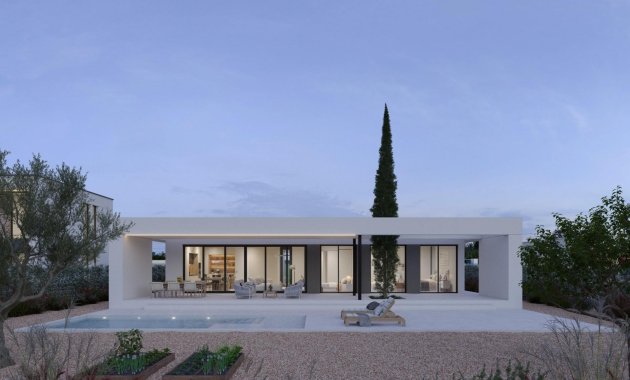 Villa - Obra nueva - Fuente Álamo - Hacienda del Alamo