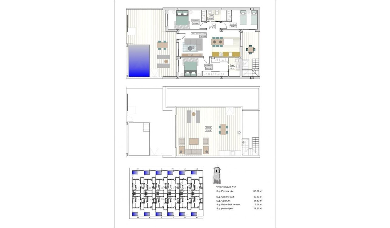 Obra nueva - Town House - Torre Pacheco - pueblo