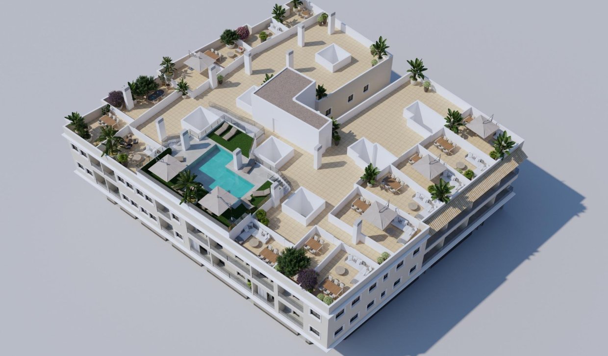 Nieuwbouw Woningen - Penthouse - Algorfa - Pueblo