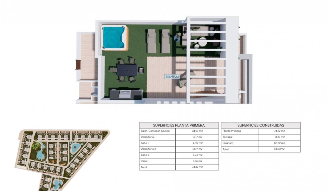 Obra nueva - Bungalow - Torrevieja - Los balcones