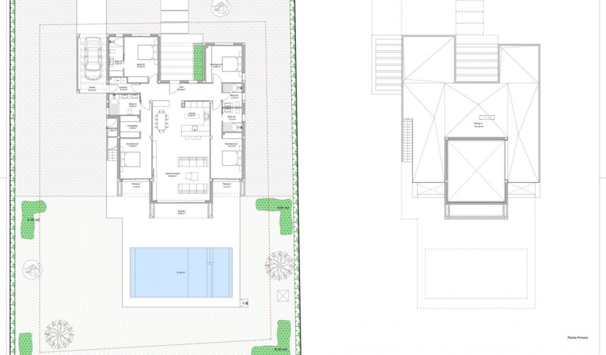 Obra nueva - Villa - Baños y Mendigo - Altaona Golf