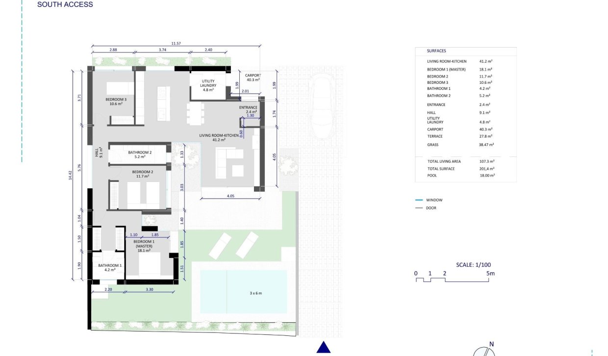 Obra nueva - Villa - Baños y Mendigo - Altaona Golf