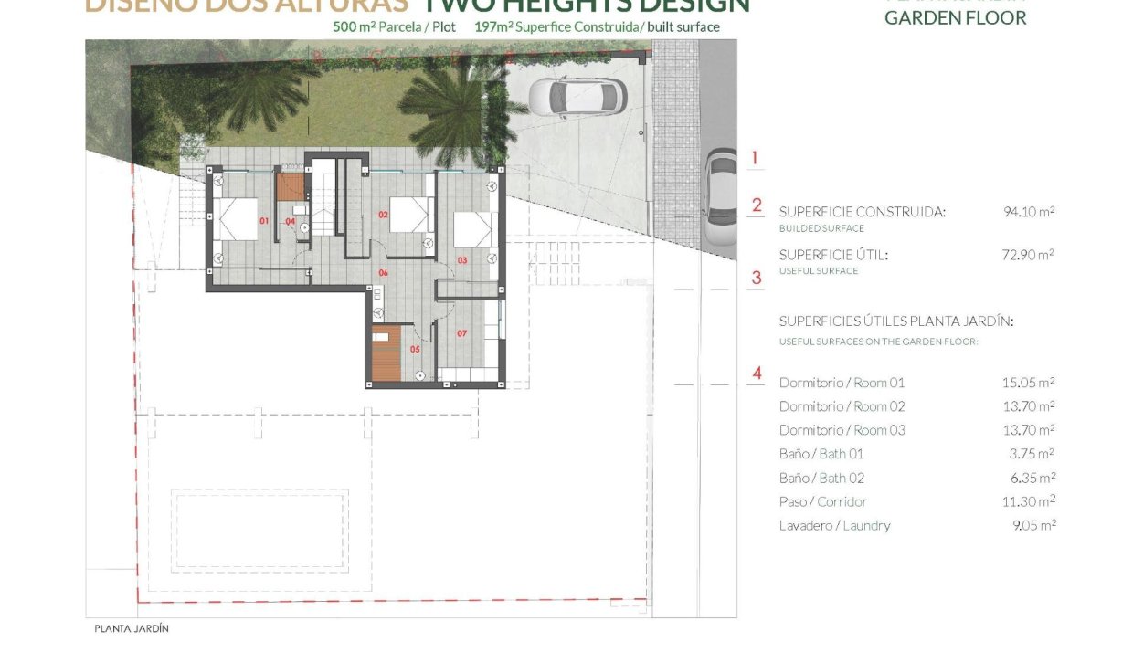 Obra nueva - Villa - Orihuela Costa - Campoamor